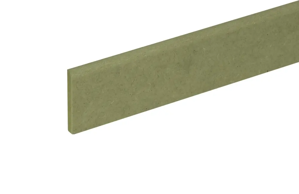 Réduction Plinthe à peindre bois MDF hydrofuge - Ép.9 x l.95 mm - L.2.40 m - AJ TIMBER