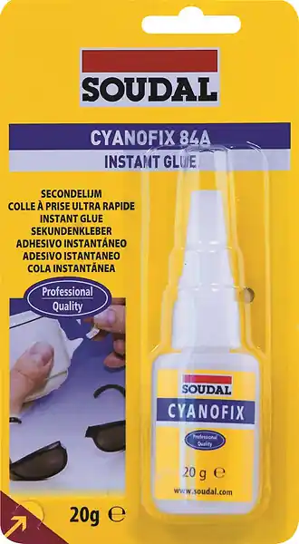 Livraison Express Colle cyanoacrylate liquide 20g - Prise ultra-rapide SOUDAL