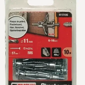 Chev mtl 6x50vis tcm6 10p MOLLY Commande En Gros