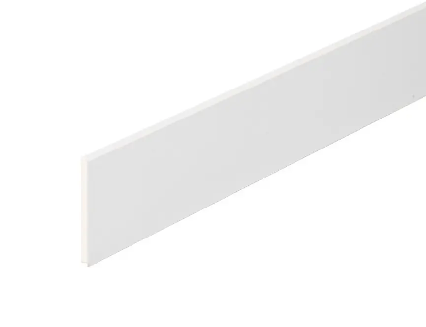 Acheter Direct Plinthe PVC blanche - Ép.15 x l.60 mm - L.2.50 m - AJ TIMBER