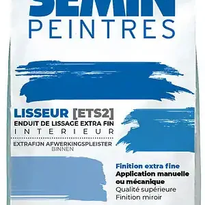 Remise Enduit de lissage - ETS 2 Exta Fin - Sac 5kg SEMIN