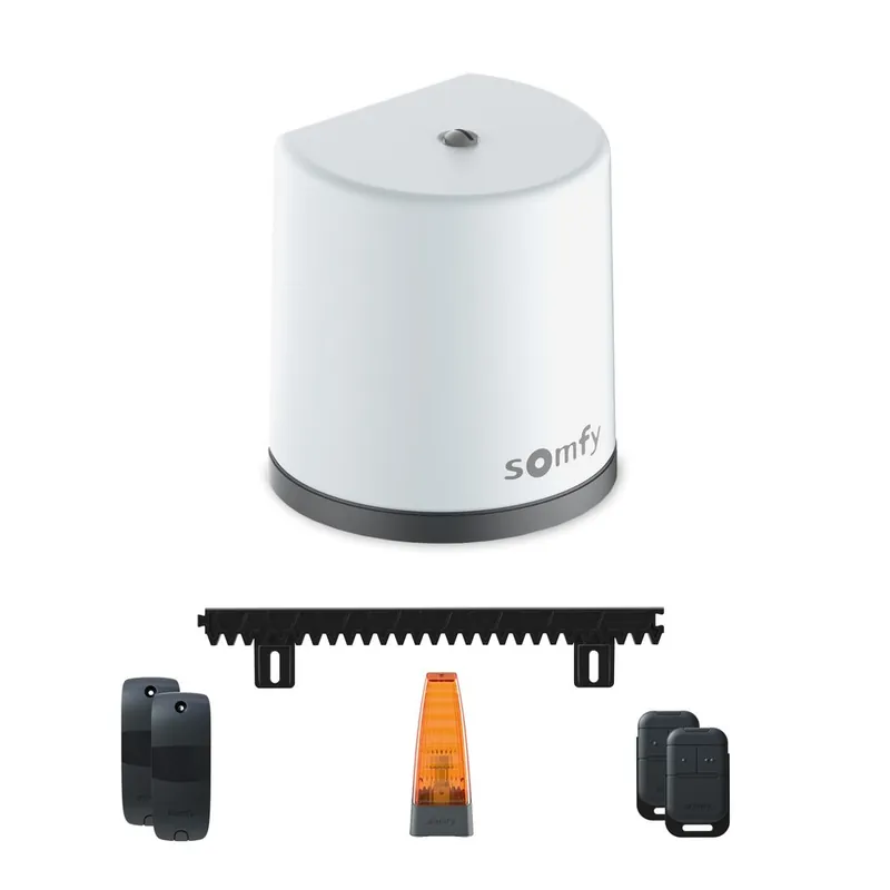 Motorisation pour portail coulissant à crémaillère FREEVIA Essential SOMFY Usine Directe