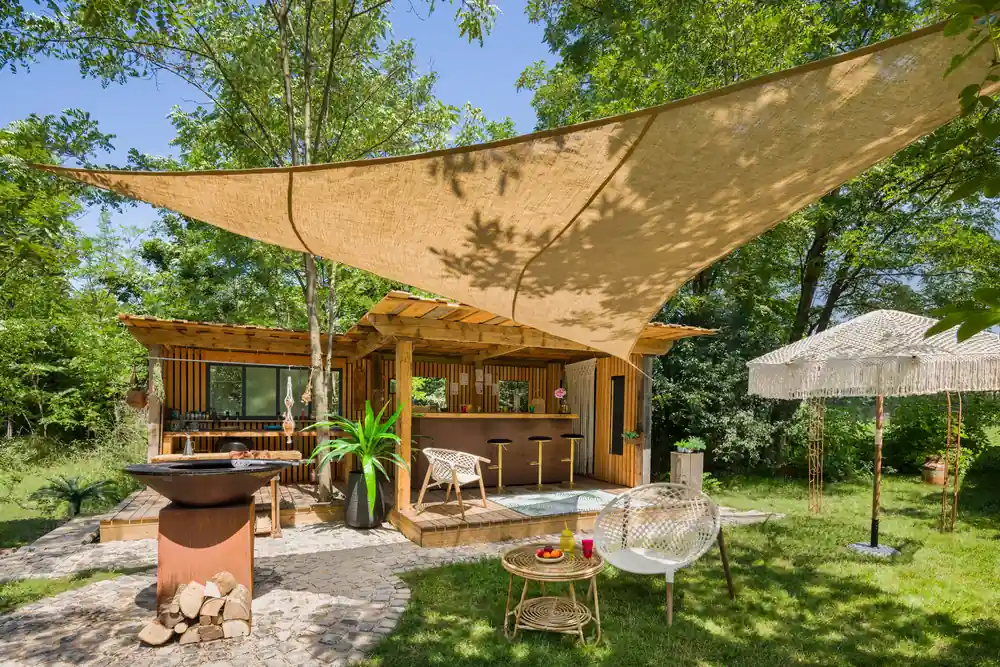 Voile d‘ombrage triangulaire 360 cm JARDILINE Quantité Limitée