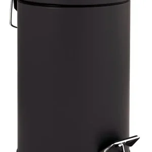 Poubelle à pédale Lady - Noir - 3L GELCO Prix Choc