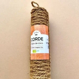 Corde en fibre de coco 12 mètre JARDILINE Populaire