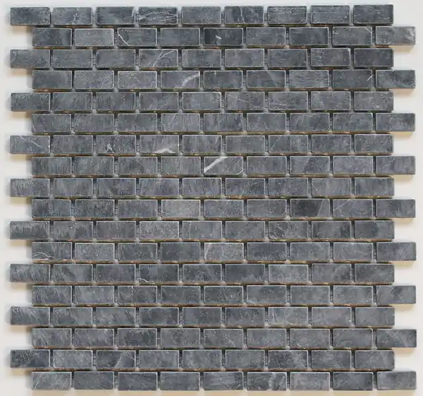 Mosaïque en marbre Marquina noir vieilli - 300x300x7mm MAT INTER Commande En Gros