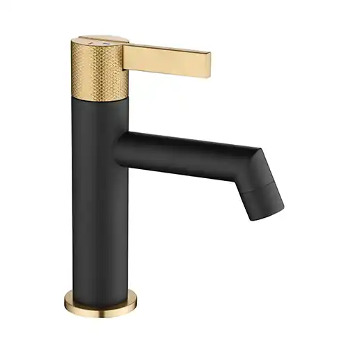 Must-Have Robinet de salle de bains Noir Milo - EDOUARD ROUSSEAU