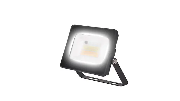 Commander Maintenant Projecteur extérieur avec télécommande IP65 (1200lm 6500K A++) - Noire - Voltman