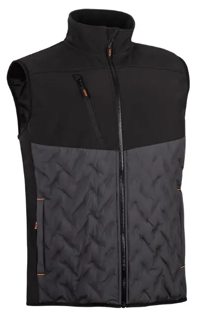 Commander Maintenant Gilet sans manche sarel gris/noir M GERIN