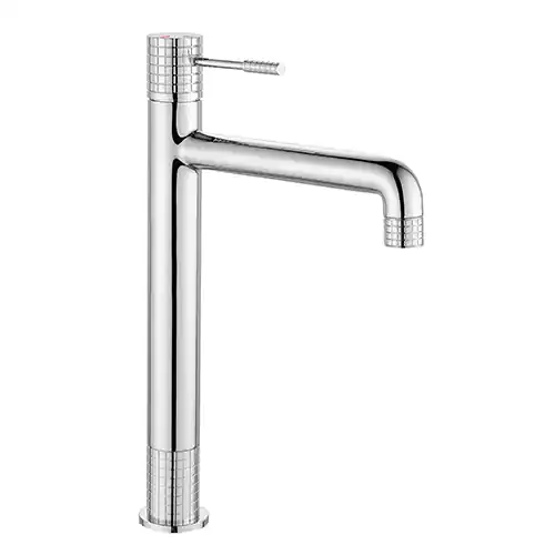 Produit De Marque Robinet de salle de bains haut Chrome Chicc - EDOUARD ROUSSEAU