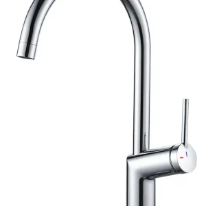 Robinet de cuisine Chrome Kiama - EDOUARD ROUSSEAU Authentique