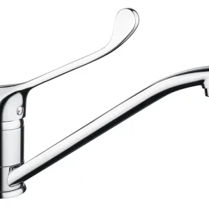 Robinet de cuisine Chrome Edinburgh - EDOUARD ROUSSEAU Authentique