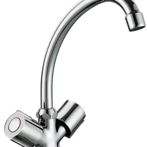 Robinet de cuisine Chrome Ibiza 3 NF - EDOUARD ROUSSEAU Pas Cher