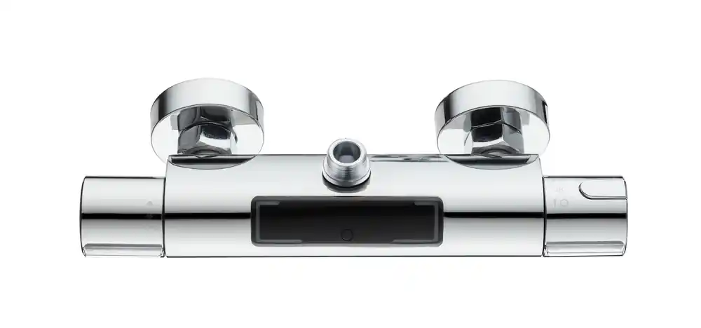 Mitigeur de douche thermostatique Chrome Ekogest XL - EDOUARD ROUSSEAU Petit Prix