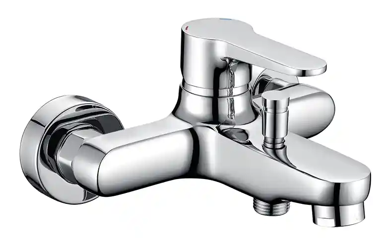 Mitigeur de baignoire Chrome Chark NF - EDOUARD ROUSSEAU Top Vente