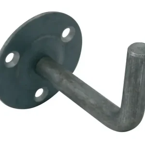 Nouveauté Support de rampe à souder coudé fixe acier brut - TORBEL - 9930070