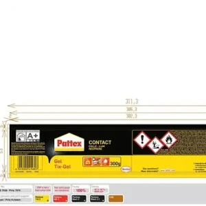 Colle Contact Gel - 300g PATTEX Populaire
