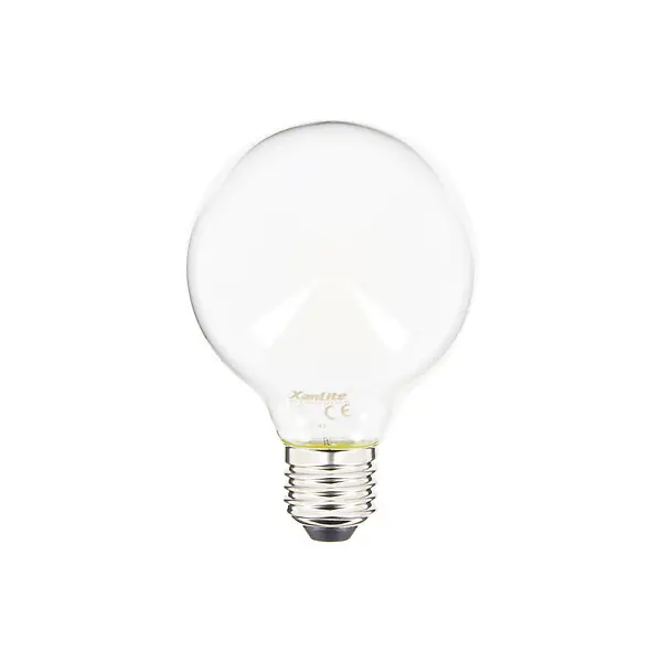 Nouvelle Collection Ampoule LED G80 opaque - E27 - Blanc neutre 4000K XANLITE