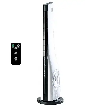 Ventilateur sur pied sans pale 90 cm 50 W - BESTHERM Marque