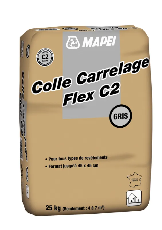 Colle carrelage flex C2 25 KG MAPEI Prix Promo