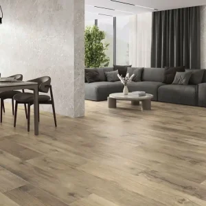 Plinthe carrelage sol intérieur effet bois NORTHWOOD OAK 10 x 60 cm rectifiée BALDOCER Prix Cassé