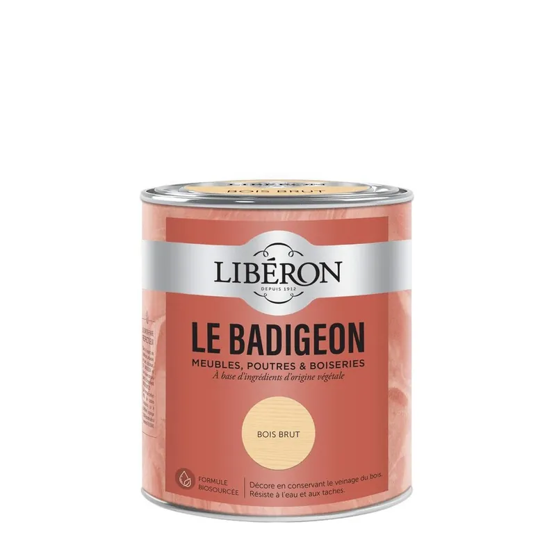 Badigeon meubles, poutres et boiseries Libéron Bois brut 0,75 L Vente Flash