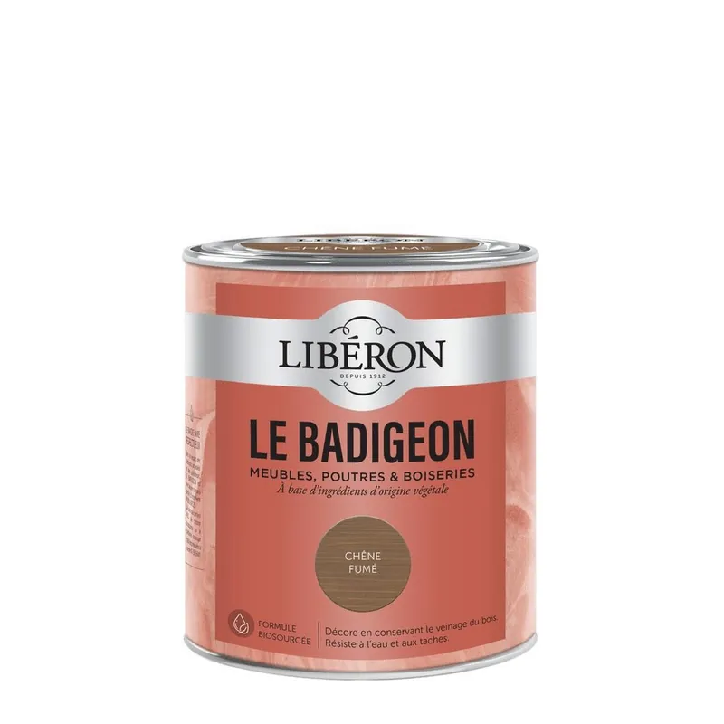 Produit De Marque Badigeon meubles, poutres et boiseries Libéron Chêne fumé 0,75 L