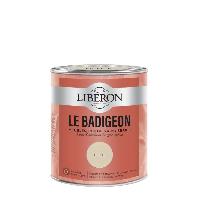 Badigeon meubles, poutres et boiseries Libéron Ficelle 0,75 L Bon Marché