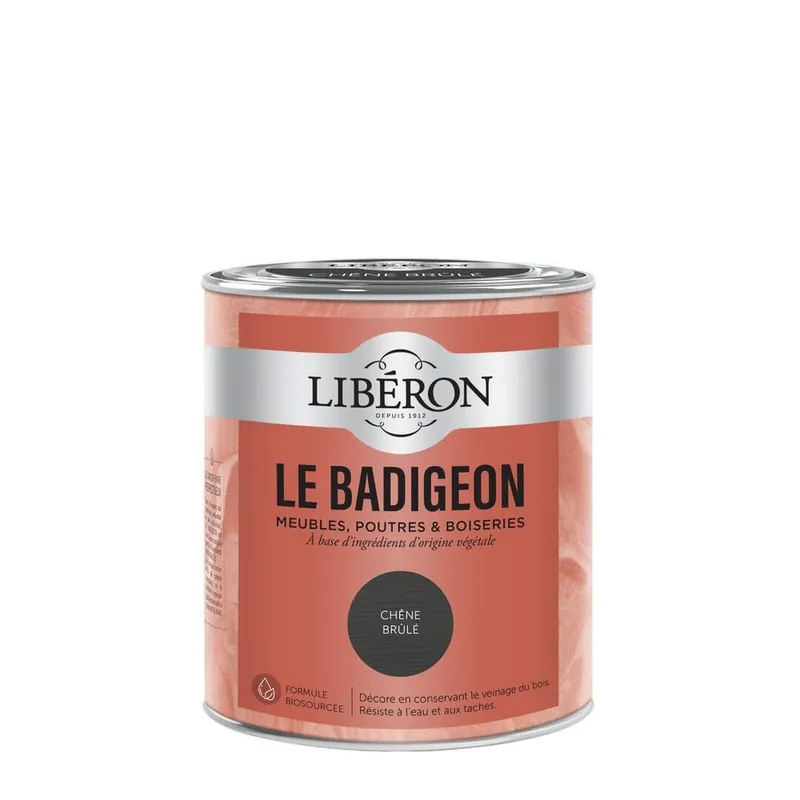 Badigeon meubles, poutres et boiseries Libéron Chêne brûlé 0,75 L Acheter En Ligne