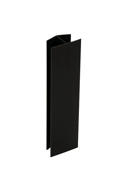 Seulement Aujourd'hui Raccord de jonction droite pour plinthe - Noir - 16-19x150mm SPTD