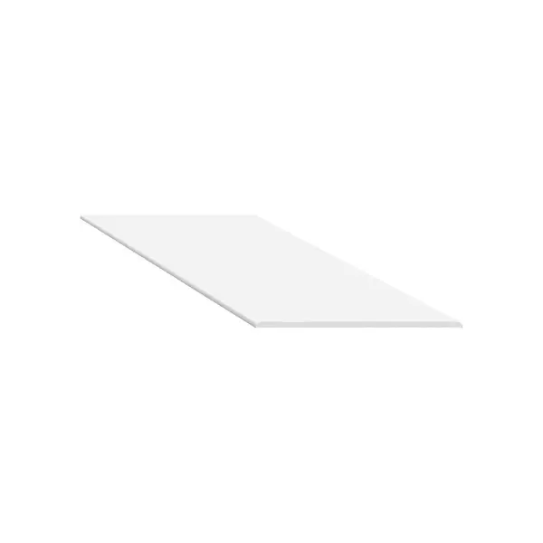Achetez Aujourd'hui Profil plat PVC blanc 80mm - L.3m QUADROFORM