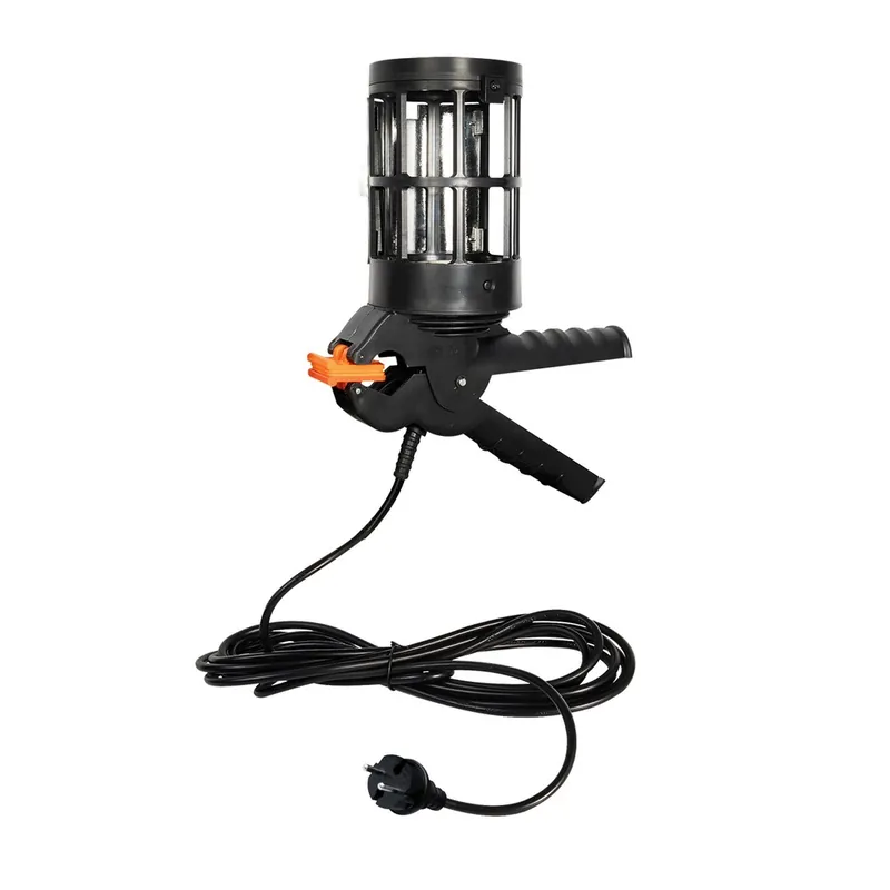 Lampe baladeuse de chantier à pince E27 60W - TIBELEC Dernier Modèle