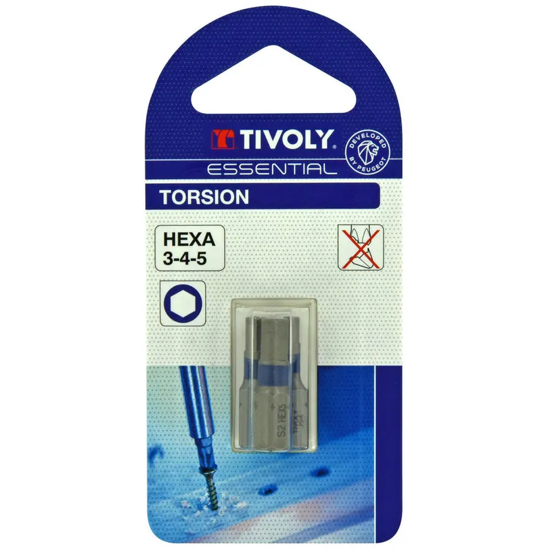 Nouvel Arrivage Embouts exa 3-4-5 mm - TIVOLY