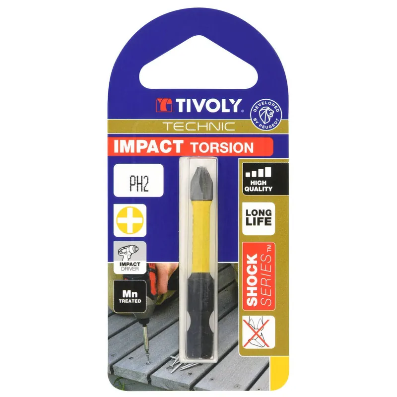 Must-Have Embouts à vis PH2 torsion impact - TIVOLY