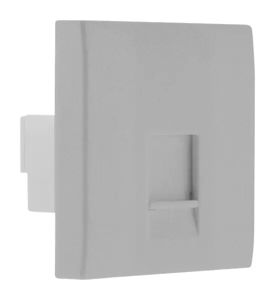 Certifié Prise RJ45 cat.5 - Moteur seul - Argenté SIMPLEA