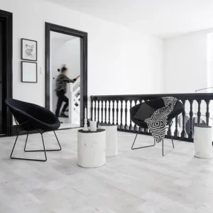 Petit Prix Dalle Pvc effet béton clair SENSO CLIC 3 ép 4,2 mm 38,9 x 72,9 cm compatible pièce humide paquet de 1,98 m² GERFLOR