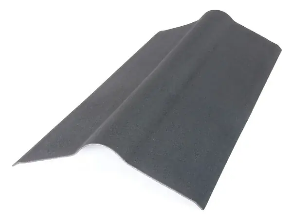 Faitière bitumée - Gris anthracite - 100x50 cm ONDULINE Dernier Modèle