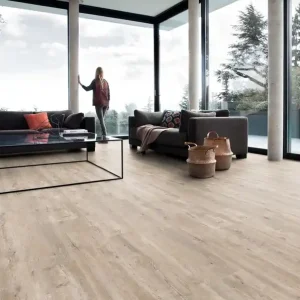 Paiement Sécurisé Sol vinyle effet bois gris SENSO CLIC 3 ép 4,2 mm 21,2 x 12,39 cm compatible pièce humide paquet de 2,10 m² GERFLOR