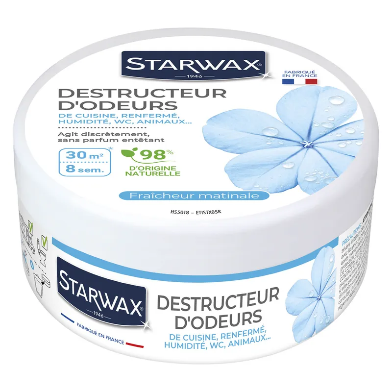 Destructeur d‘odeurs Fraîcheur matinale STARWAX Meilleure Vente