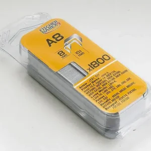 Expédié Aujourd'hui Agrafes type A inox 6mm - 1200 pièces FISCHER DAREX