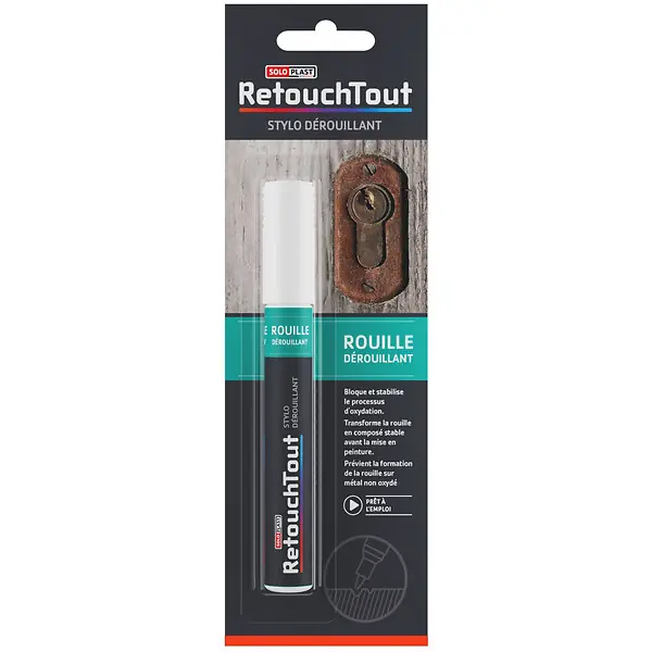 Produit De Marque Stylo antirouille Retouchtout - 10ml SOLOPLAST
