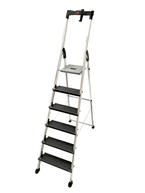 Authentique Escabeau aluminium 4XL 6 marches HAILO