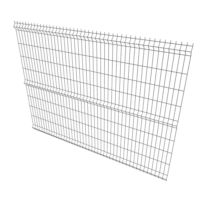 Panneau de grillage rigide Giga 200 2,50m x 1,93 m gris CLOTEX Affaire À Saisir