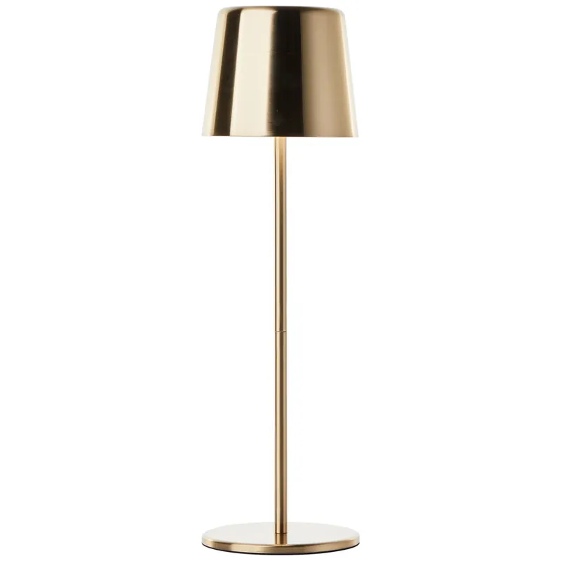 Solde Lampe à poser extérieur rechargeable LED laiton XAANA blanc variable - BRILLIANT