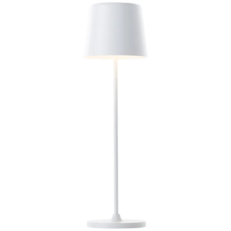 Promotion Lampe à poser extérieur rechargeable LED blanc KAAMI blanc chaud- BRILLIANT