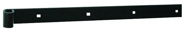Solde Penture droite prépercée noire 38x5mm R14 en 300mm - WAELBERS - 5310007.32