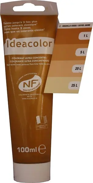 Dernier Modèle Colorant ultra-concentré 100ml - Terre d‘Ocre IDEACOLOR