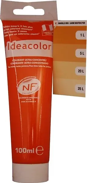 Marque Colorant ultra-concentré - 100ml - Jaune Bouton d‘Or IDEACOLOR