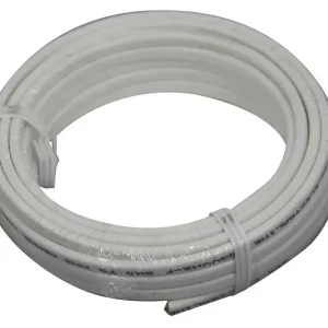 Câble souple HO3 VVH2-F 5m 2 x 0,75mmÂ² blanc - 60113023J HANGER Authentique