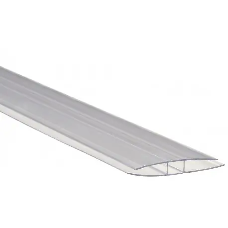 Marque Profil polycarbonate de jonction - ep.8 / 10 mm, L.200 cm MCCOVER